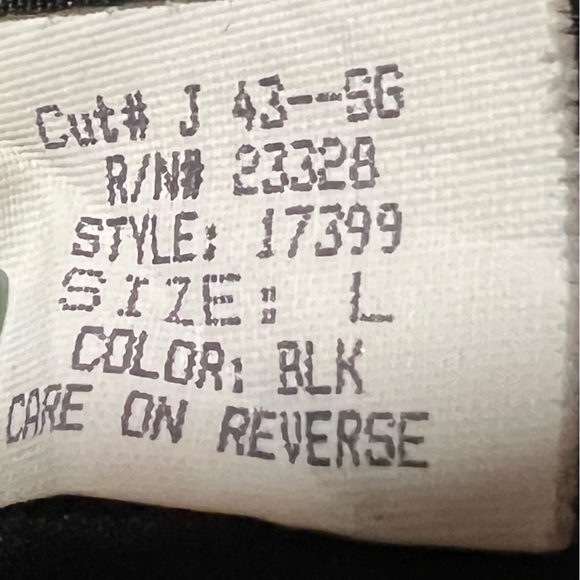 Kristen Blake vintage 100% wool black pea coat woman size large made in the us - Picture 4 of 5